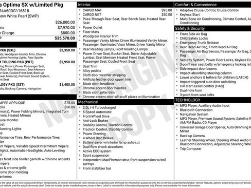 Used 2013 Kia Optima SX w/ Limited Pkg FWD image 2