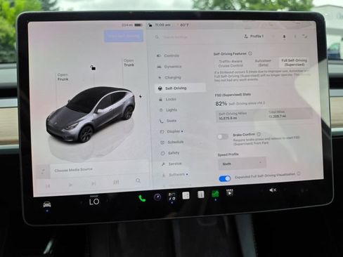 Used 2025 Tesla Model Y Long Range AWD/4WD image 47