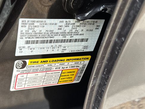 Used 2025 Ford Expedition Max Platinum w/ Driver's Package AWD/4WD image 44