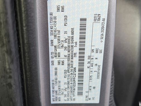 Used 2023 Ford F150 Lariat w/ Trailer Tow Package image 38