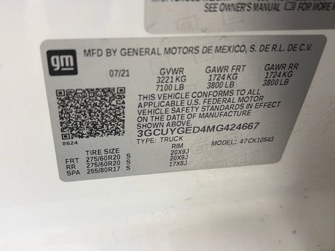Used 2021 Chevrolet Silverado 1500 LTZ AWD/4WD image 9
