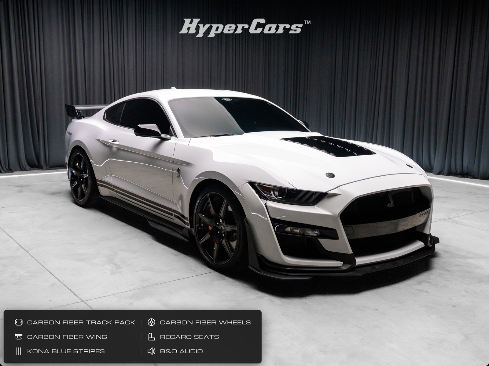 Used 2021 Ford Mustang Shelby GT500 w/ Carbon Fiber Track Pack RWD image 1