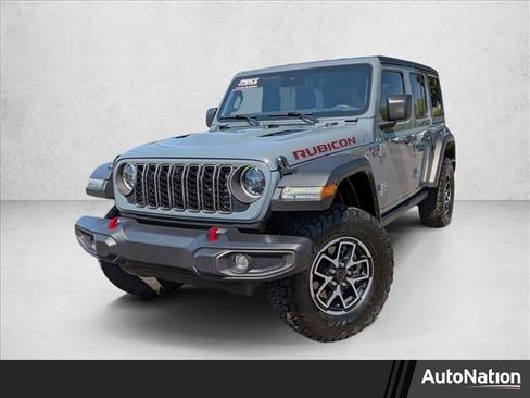 Used 2024 Jeep Wrangler Unlimited Rubicon w/ Technology Group AWD/4WD image 1