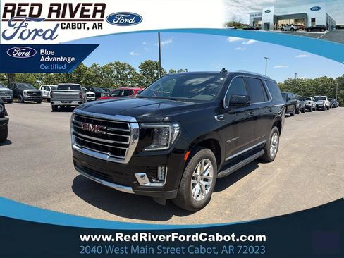 Used 2024 GMC Yukon SLT w/ SLT Luxury Package RWD image 1