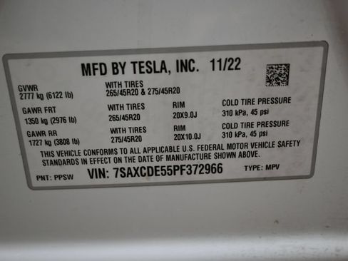 Used 2023 Tesla Model X AWD/4WD image 44
