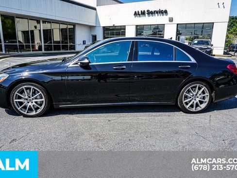 Used 2020 Mercedes-Benz S 560 Sedan w/ AMG Line Exterior image 6