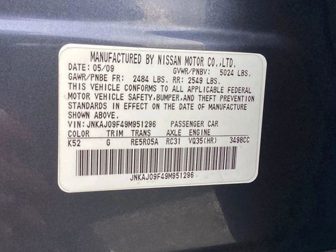 Used 2009 INFINITI EX35 Journey w/ Bose & Navigation Pkg image 26