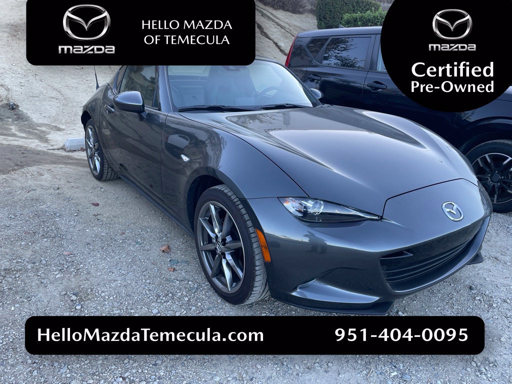 Used 2021 MAZDA MX-5 Miata RF Grand Touring RWD image 1