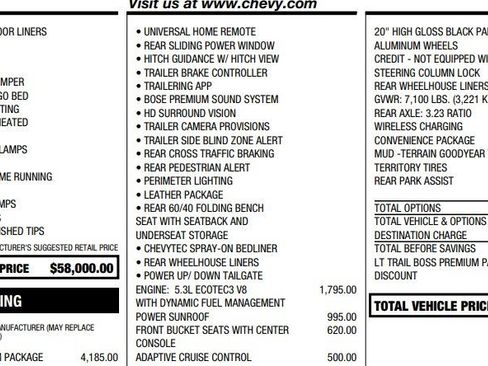 Certified 2023 Chevrolet Silverado 1500 LT Trail Boss w/ LT Trail Boss Premium Package image 2