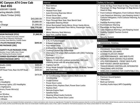 Used 2024 GMC Canyon AT4 w/ AT4 Premium Package image 37