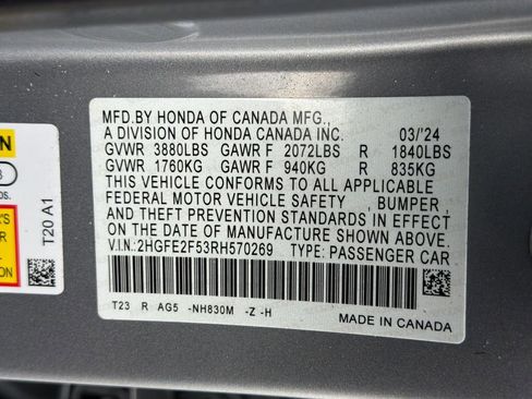 Used 2024 Honda Civic Sport image 33