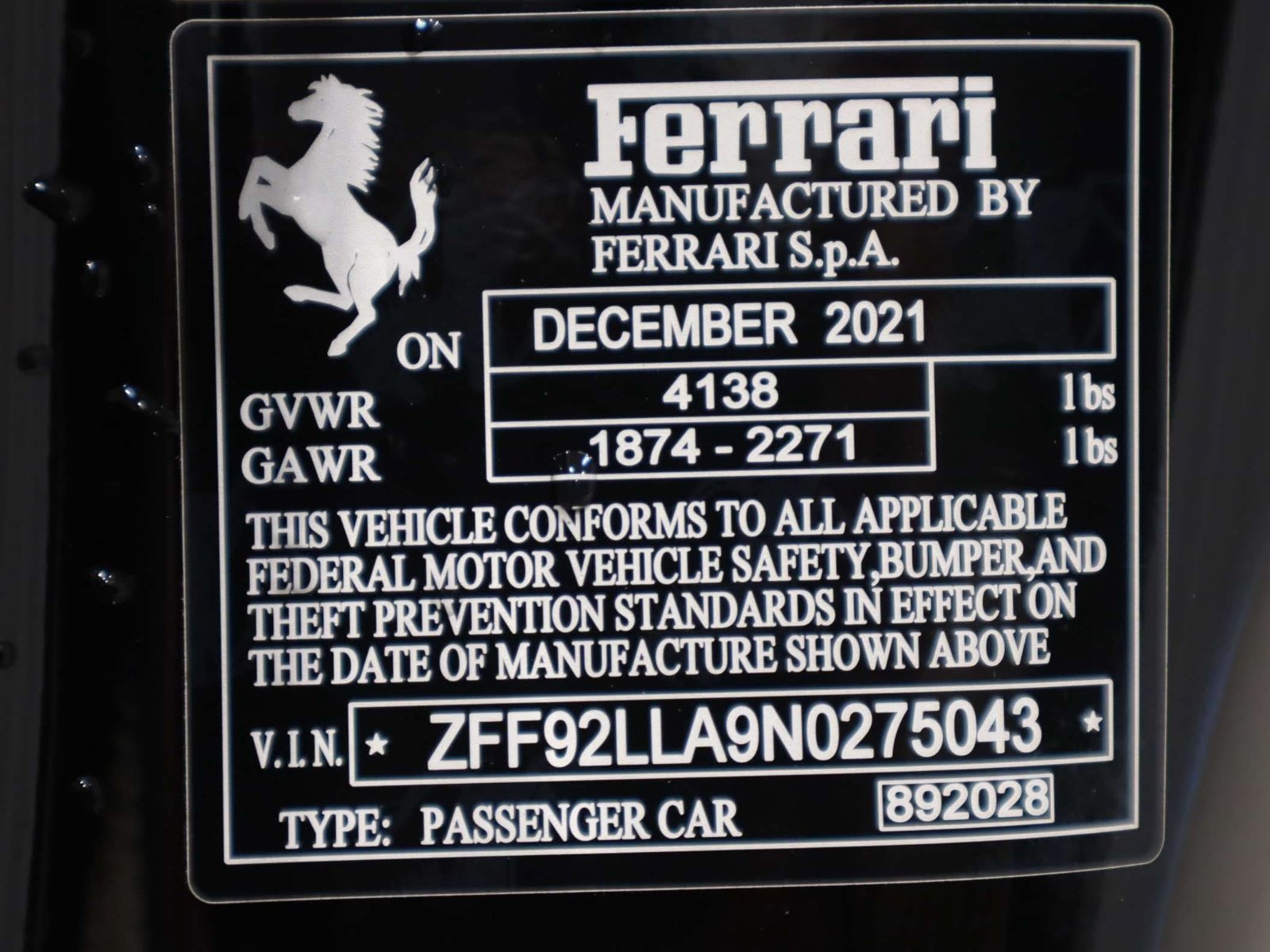 Certified 2022 Ferrari F8 Tributo RWD image 41