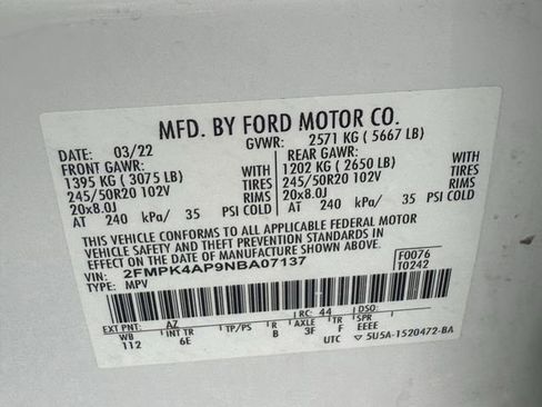 Used 2022 Ford Edge ST w/ Equipment Group 401A image 32