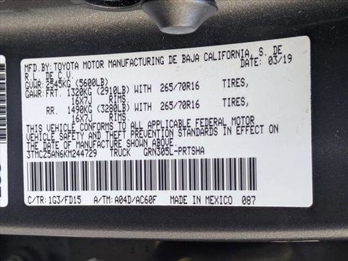 Used 2019 Toyota Tacoma TRD Off-Road image 24