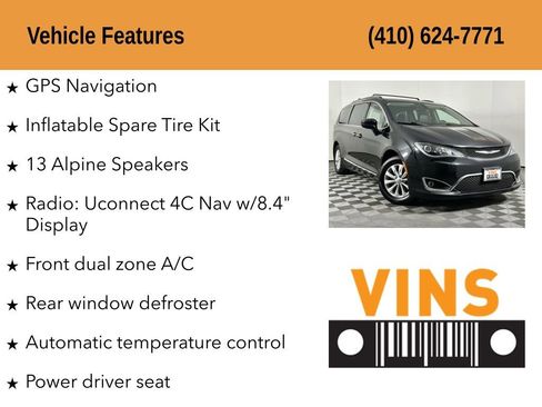 Used 2018 Chrysler Pacifica Touring-L w/ Premium Audio Group image 5