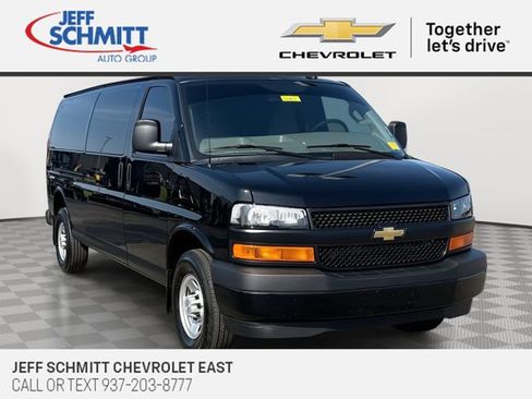 Certified 2024 Chevrolet Express 3500 Extended w/ Driver Convenience Package RWD image 1