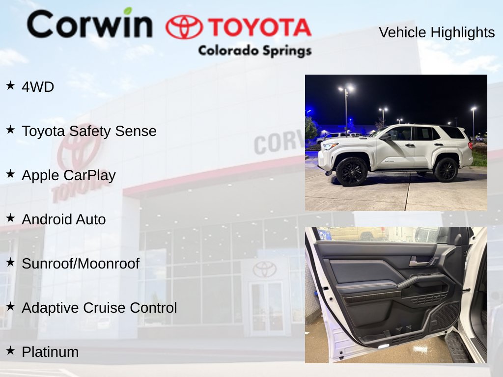 Used 2026 Toyota 4Runner Platinum AWD/4WD image 14