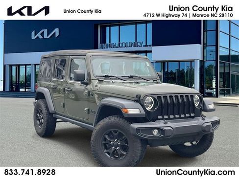 Used 2022 Jeep Wrangler Unlimited Sport image 1