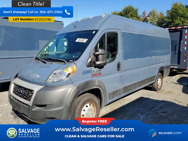 Used 2021 RAM ProMaster 3500 FWD image 1