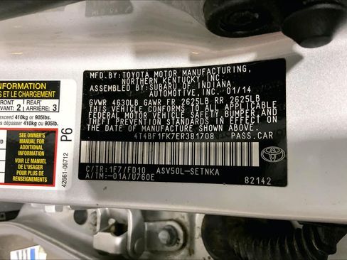 Used 2014 Toyota Camry LE FWD image 37