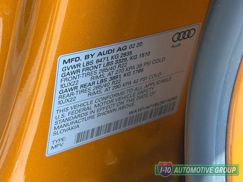 Used 2020 Audi Q8 Premium Plus AWD/4WD image 33