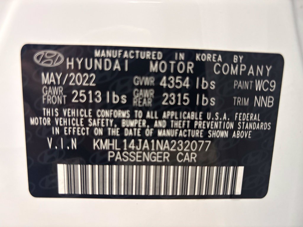 Used 2022 Hyundai Sonata SEL w/ Convenience Package FWD image 26