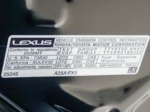 New 2026 Lexus RX 450h Luxury image 28