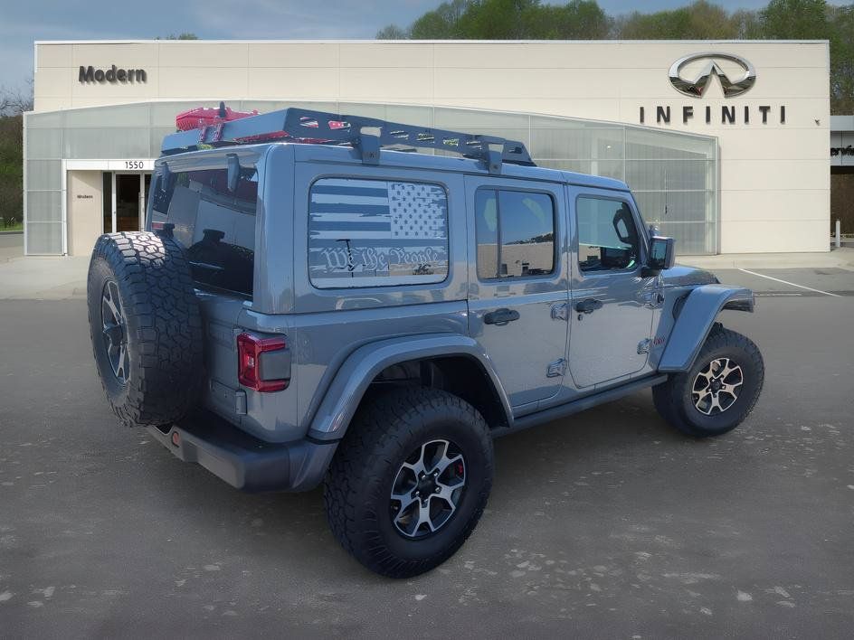 Used 2020 Jeep Wrangler Unlimited Rubicon w/ Steel Bumper Group AWD/4WD image 4