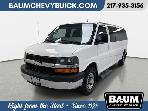 Certified 2015 Chevrolet Express 3500 LT w/ LT Preferred Equipment Group RWD image 1