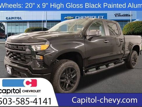 Used 2026 Chevrolet Silverado 1500 Custom Trail Boss w/ Turbomax Blackout Package image 7