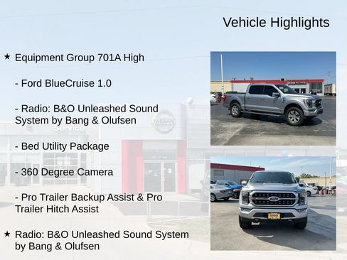 Used 2023 Ford F150 Platinum w/ Equipment Group 701A High AWD/4WD image 9