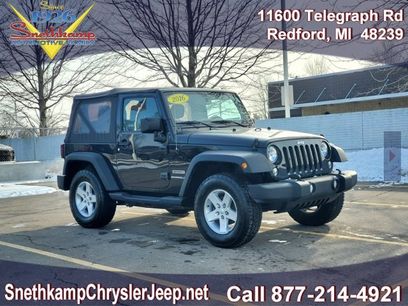 Certified 2016 Jeep Wrangler Sport w/ Quick Order Package 24S