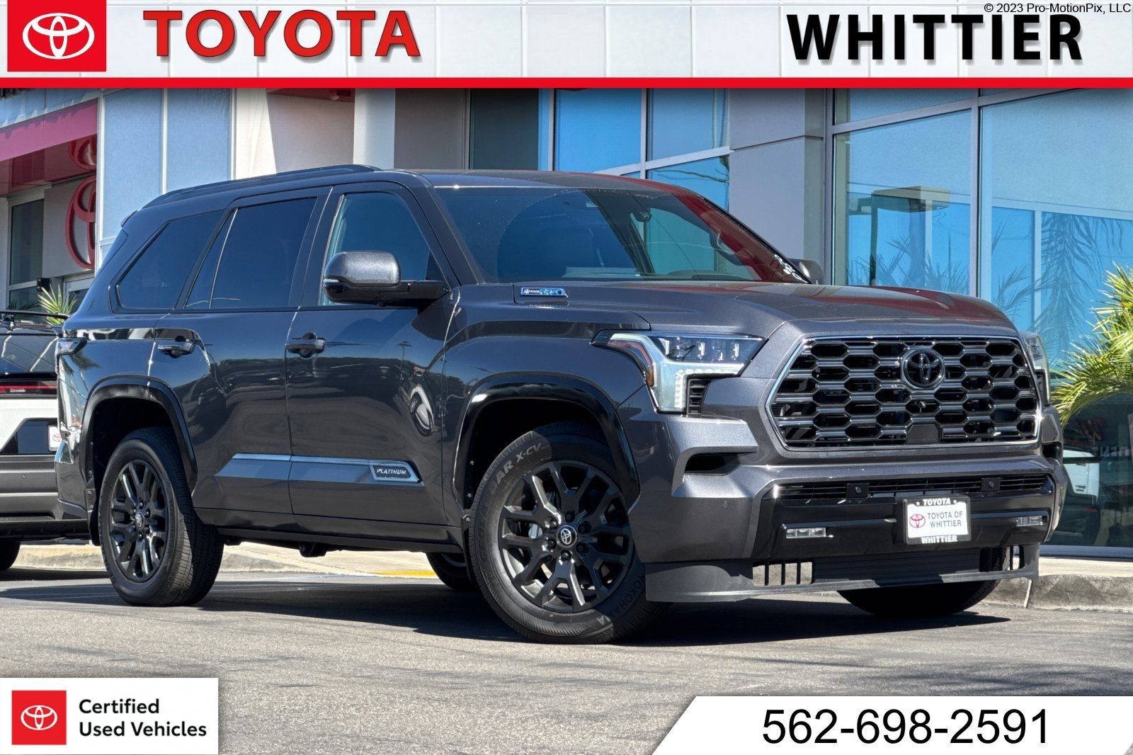 Certified 2026 Toyota Sequoia Platinum AWD/4WD image 1