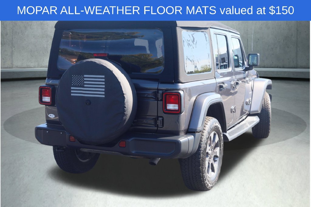 Used 2018 Jeep Wrangler Unlimited Sahara w/ Cold Weather Group AWD/4WD image 10