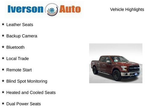 Used 2017 Ford F150 Lariat AWD/4WD image 2