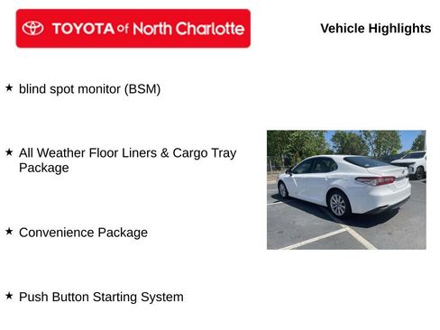 Used 2018 Toyota Camry LE w/ Convenience Package image 5
