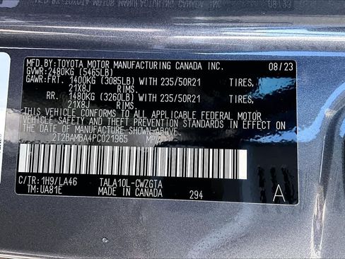 Used 2023 Lexus RX 350 FWD w/ Cold Area Package image 37