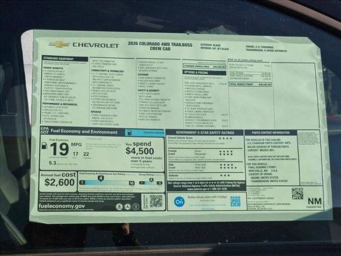 New 2026 Chevrolet Colorado Trail Boss image 17