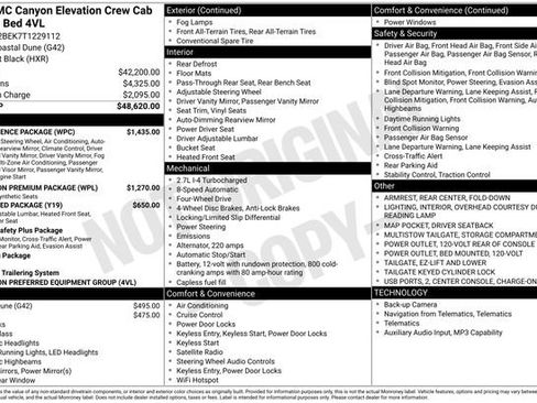 New 2026 GMC Canyon Elevation w/ Convenience Package AWD/4WD image 23