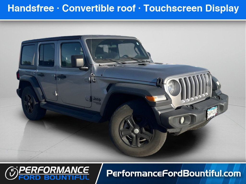 Used 2018 Jeep Wrangler Unlimited Sport S AWD/4WD image 1
