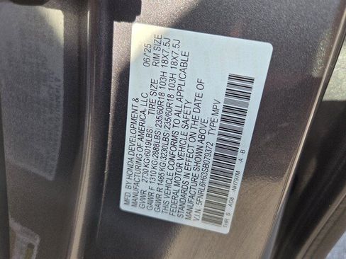 Used 2025 Honda Odyssey EX-L image 17