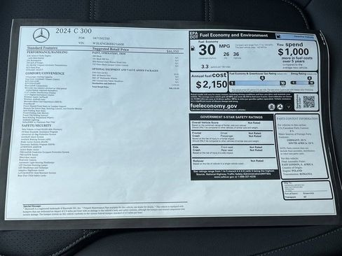 Used 2024 Mercedes-Benz C 300 C 300 image 31