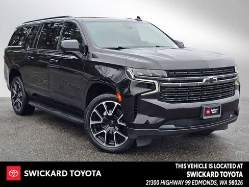 Used 2021 Chevrolet Suburban RST w/ Rear Media and Nav Package image 1