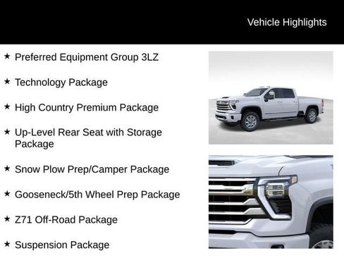New 2026 Chevrolet Silverado 2500 High Country w/ High Country Premium Package AWD/4WD image 17