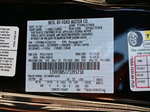 Used 2007 Ford Mustang Shelby GT500 image 47