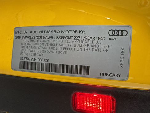 Used 2017 Audi TT 2.0T w/ Technology Package AWD/4WD image 23
