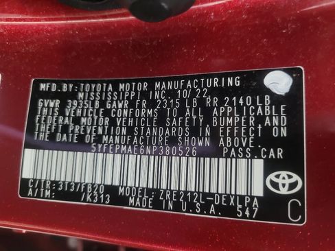 Used 2022 Toyota Corolla LE FWD image 33
