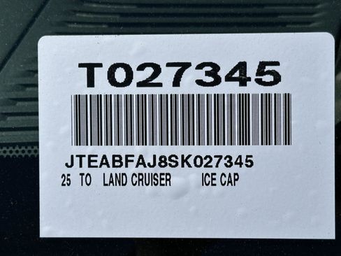 Certified 2025 Toyota Land Cruiser 1958 image 15