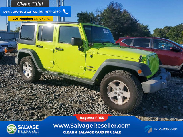 Used 2016 Jeep Wrangler Unlimited Sport w/ Quick Order Package 24S AWD/4WD image 5