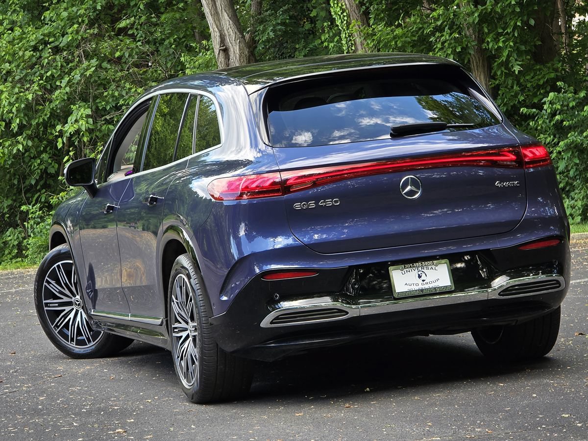 Used 2023 Mercedes-Benz EQS 450+ 4MATIC SUV w/ AMG Line Exterior Package image 88